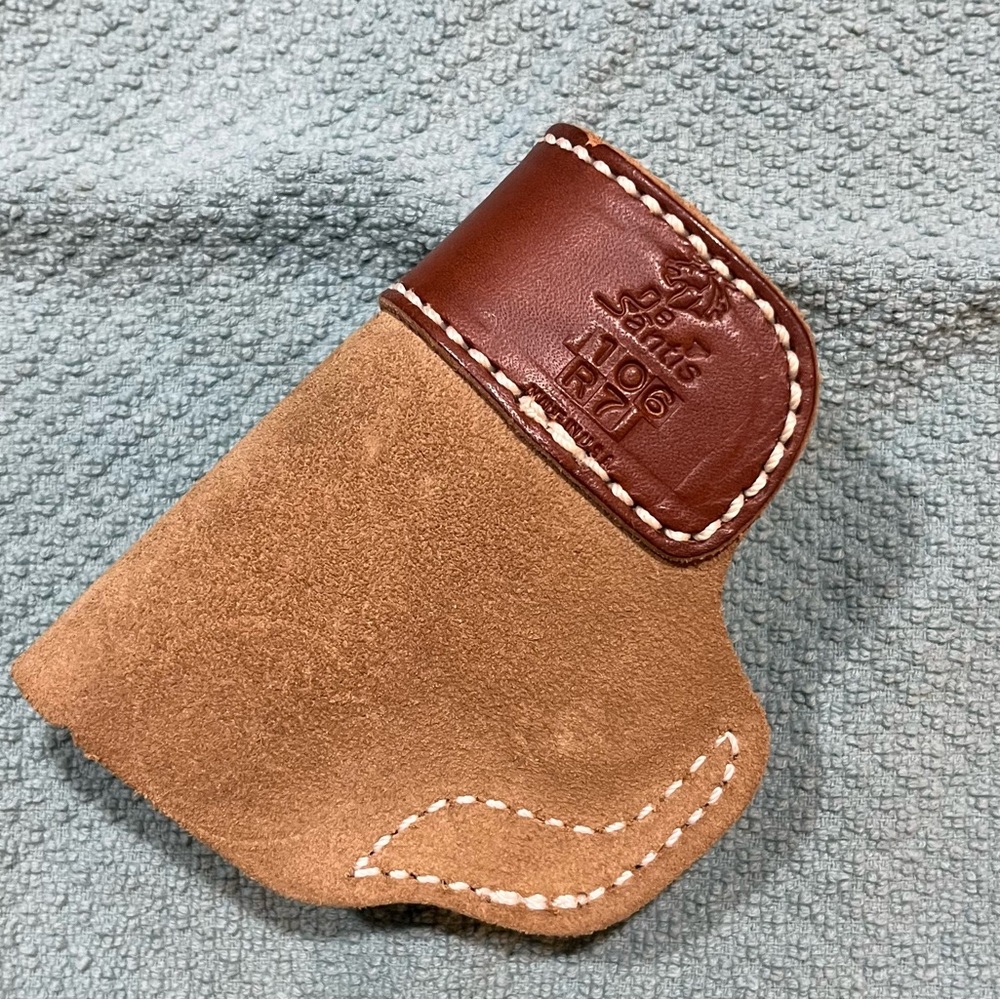 Suede and Leather IWB Holster